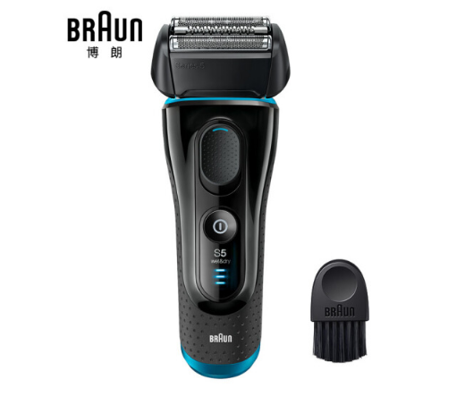 博朗（BRAUN）电动剃须刀全身水洗往复式刮胡刀德国整机进口5系5040s含鬓角修剪器