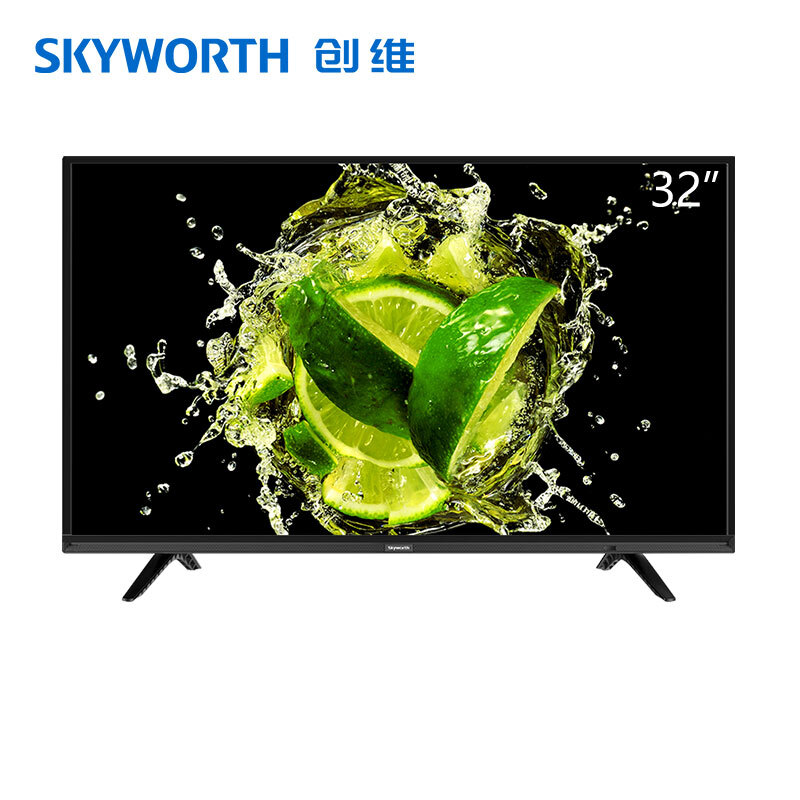 创维（SKYWORTH）32X6 32英寸10核窄边高清 人工智能 网络WIFI 卧室液晶平板电视机