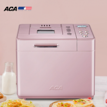 北美电器（ACA）面包机和面机早餐机烤面包机蛋糕机揉面机全自动可预约家用撒果料19种菜单AB-BJT