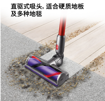 戴森(Dyson) 吸尘器 V10 MOTORHEAD 手持吸尘器家用除螨无线宠物家庭适用