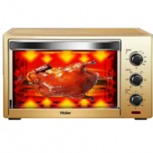 海尔（Haier）家用电烤箱30升 GD-3002 多功能大容量30L烘焙小烤箱微波炉式 GD-30