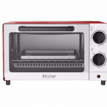 海尔(Haier)家用电烤箱10升 GD-10R 多功能大容量10L烘焙小烤箱微波炉式 GD-10R