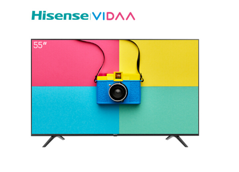 VIDAA 55V1A-J 海信（Hisense）55英寸 4K超高清 网络AI 智能语音 液晶 平