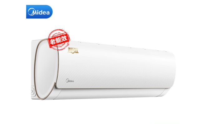 美的（Midea）1.5匹 变频 智弧 冷暖 智能壁挂式卧室空调挂机 KFR-35GW/WDAA3@