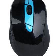 双飞燕（A4TECH) G11-570FX 鼠标 无线鼠标 办公鼠标 便携鼠标 对称鼠标 充电鼠标 DPI可调 2.4G 孔雀蓝