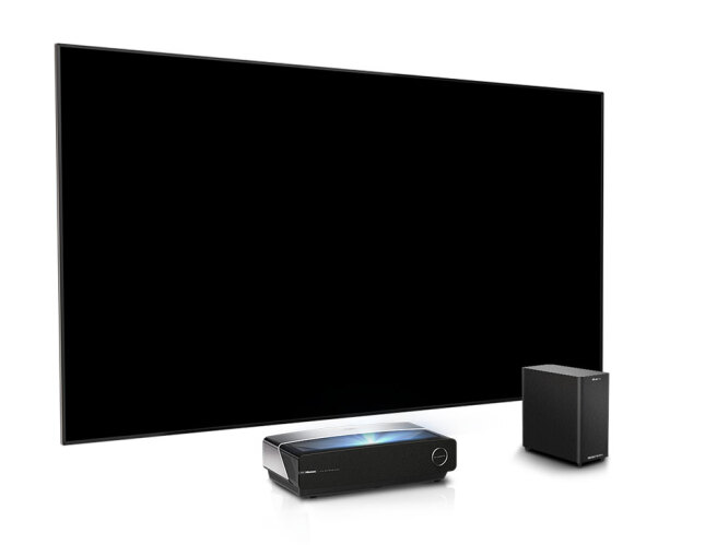 海信（Hisense）80L5D 80英寸4K AI智能激光电视 3+64GB超大内存 健康护眼 银