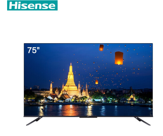 海信（Hisense）75E5D 75英寸AI声控 MEMC防抖 悬浮全面屏 4K超清 人工智能电视