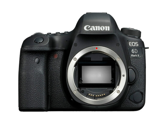 佳能（Canon）EOS 6D Mark II 6D2 单反相机 单反机身 全画幅（约2620万像素 双核CMOS DIGIC7 WiFi/NFC)