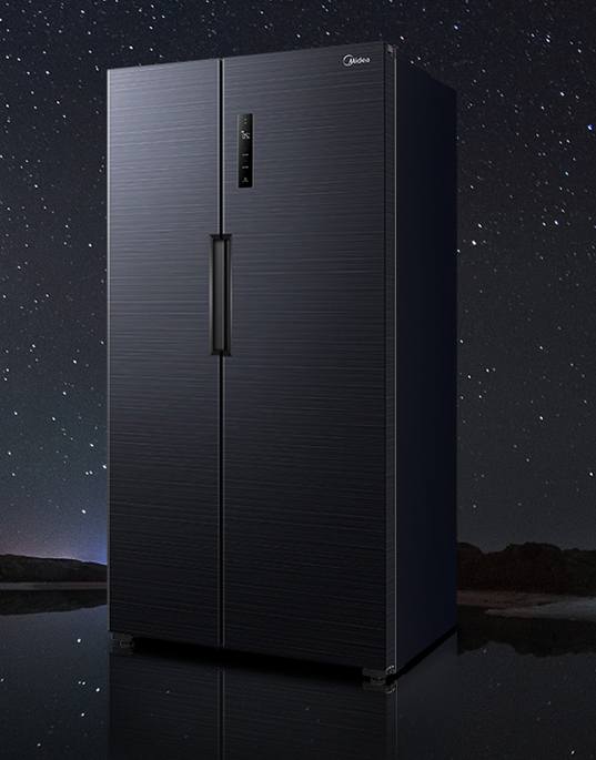 美的(Midea)540升果润维C双开对开门变频风冷无霜一级能效抗菌母婴智能速冷速冻大容量电冰箱BCD-540WKPZM(E)