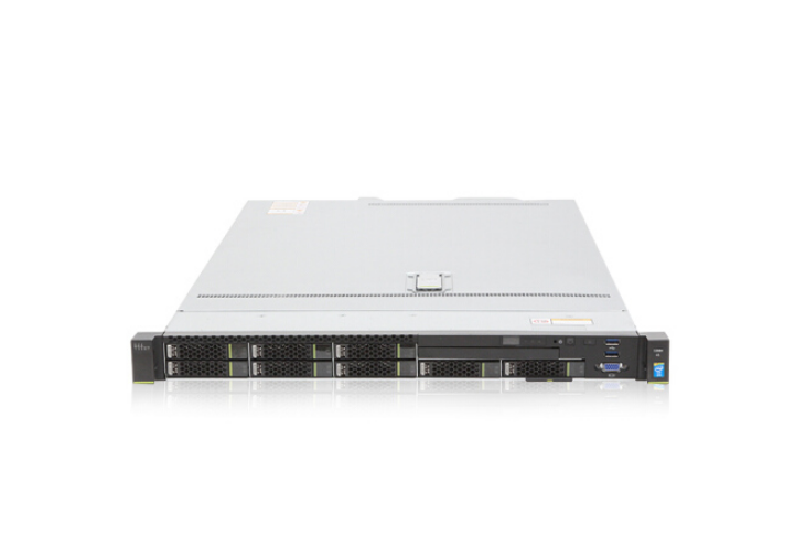 华为（HUAWEI）1288H V5服务器主机 1U机架式 4盘 GPU高性能云计算虚拟化 3年质保 单颗3106 8核1.7G550W*1 64G/4*8T SATA 7.2K/SR430
