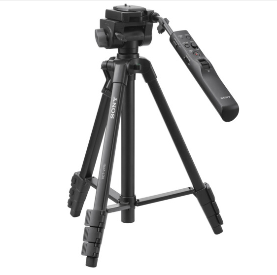 索尼（SONY）VCT-VPR1 含遥控器三脚架 专业微单摄像机摄影便携三脚架（适配AX700/AX60/A7RM4/A7M3/A7SM3/A6600等）