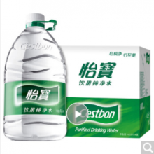 怡宝 饮用水 纯净水4.5L*4桶装水 整箱装