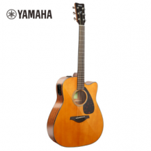  雅马哈（YAMAHA）全新升级款FGX800CVN 北美型号单板电箱民谣吉他 复古色面单木吉他41英寸
