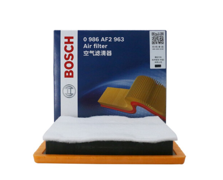 博世(BOSCH)空气滤清器0986AF2963(新速腾／途安/高尔夫7/明锐昕锐晶锐／朗境朗逸／POLO波罗／新捷达12-)