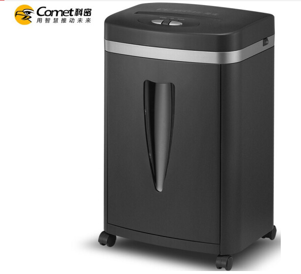科密(comet)5级保密办公商用碎纸机（单次8张 持续10分钟 20L 可碎卡、订书针）C-838H