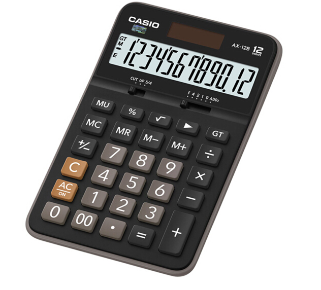 卡西欧（CASIO）AX-12B 日常商务 计算器