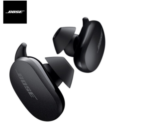 Bose 无线消噪耳塞 黑色 真无线蓝牙耳机 降噪豆 Bose大鲨 11级消噪 动态音质均衡技术 鲨鱼鳍防掉落