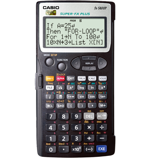 卡西欧（CASIO）FX-5800P 可编程工程计算器 单机