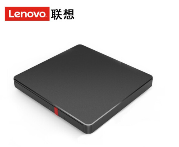 联想（Lenovo）TX800 外置光驱 超薄外置DVD刻录机 24倍速 高速移动光驱 Type-C+USB双接口/1年保修