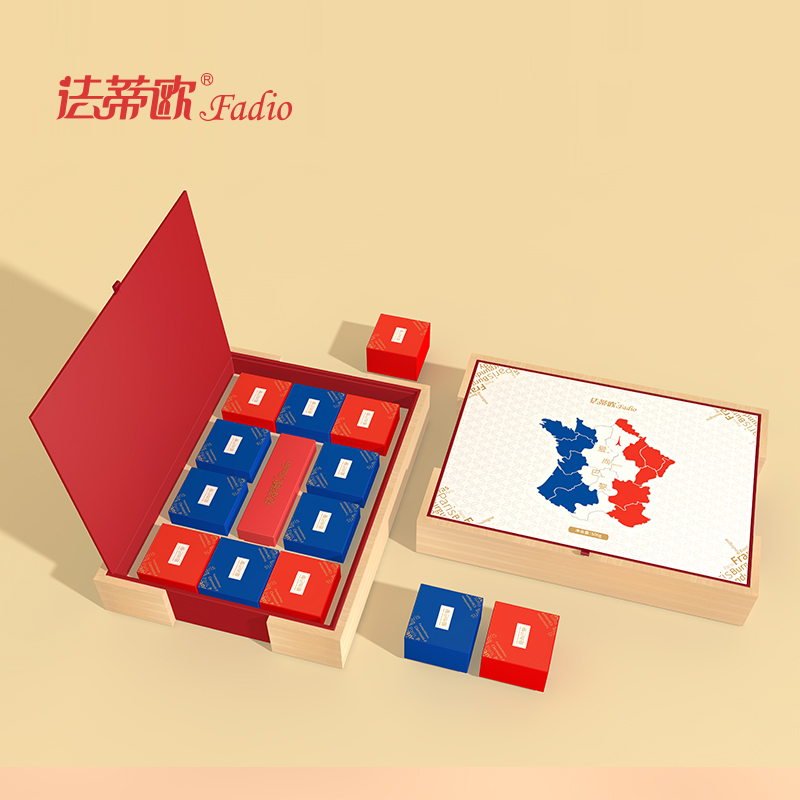 法蒂欧月饼礼盒法式月饼印象巴黎月饼礼盒中秋送人礼盒 爱尚巴黎500g