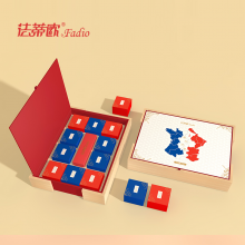 法蒂欧月饼礼盒法式月饼印象巴黎月饼礼盒中秋送人礼盒 爱尚巴黎500g