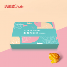 法蒂欧月饼礼盒法式月饼印象巴黎月饼礼盒中秋送人礼盒 巴黎埃菲尔300g