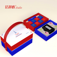 法蒂欧月饼礼盒法式月饼印象巴黎月饼礼盒中秋送人礼盒 法式经典640g