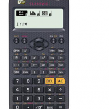 卡西欧（CASIO） FX-95CN X 中文函数科学计算器 黑色 适用于成人自考/建造师/造价师考试学习