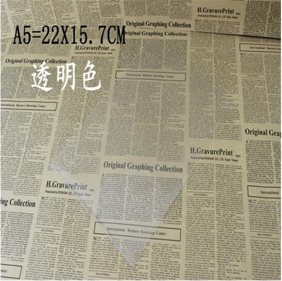 博莀悦L型文件夹单片夹二页文件套透明资料单页夹A3 A4A5画纸图纸袋加厚 A5-透明