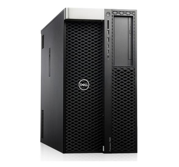 戴尔（DELL）Precision T7920 图形工作站设计电脑台式机GPU计算深度学习主机 1*金牌5218R 20核 2.1G 64G内存/2*1TB M.2固态/RTX3090