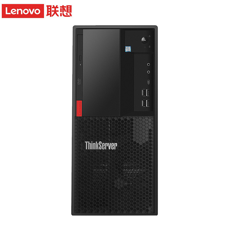 联想（ThinkServer）TS80X塔式服务器 (至强E-2224G/8GB DDR4/1TB SATA/R530-8I/DVD/键鼠）改配