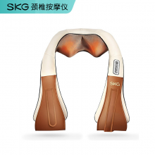 SKG 颈椎按摩器 4069肩颈按摩披肩 腰部背部腿部 家用全身揉捏热敷