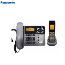 松下（Panasonic）数字无绳电话机家用子母机固定电话座机办公无线固话一拖一 1061一拖一(有绳听筒店家)