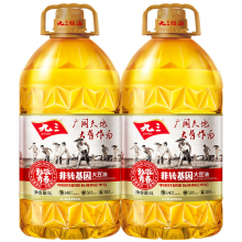 九三非转基因 致青春系列一级大豆油5L*2桶 食用油
