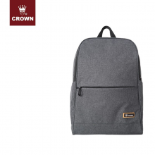 皇冠 CROWN 商务旅行双肩包 时尚商务包 电脑包1612灰色