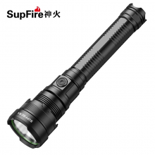 神火（supfire）X60-R强光手电筒超亮远射可充电式26650锂电池led灯户外探险探照灯应急灯