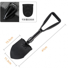 神火（supfire）BG09多功能户外工兵铲铁锹锰钢兵工铲折叠野外铲子用品