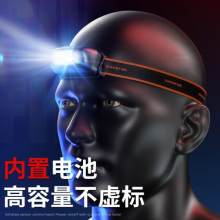 神火（supfire）GX52头灯强光远射充电式夜钓鱼灯LED灯头戴式探照灯