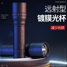 神火（supfire）S33-A强光手电筒充电式LED灯高亮远射迷你便携家用户外应急灯