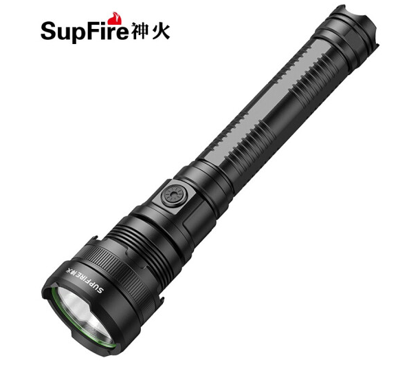 神火（supfire）X60-R强光手电筒超亮远射可充电式26650锂电池led灯户外探险探照灯应急灯