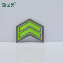 宜世友蓄发光地铁疏散导向标识步行楼梯自发光不锈钢夜光箭头指示标志