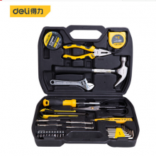得力(deli) 家用工具箱套装 电工木工维修五金手动工具组套31件套应急常备 DL5972