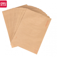 得力(deli)40张9号A4牛皮纸大信封 邮局标准信封229*324mm 25201