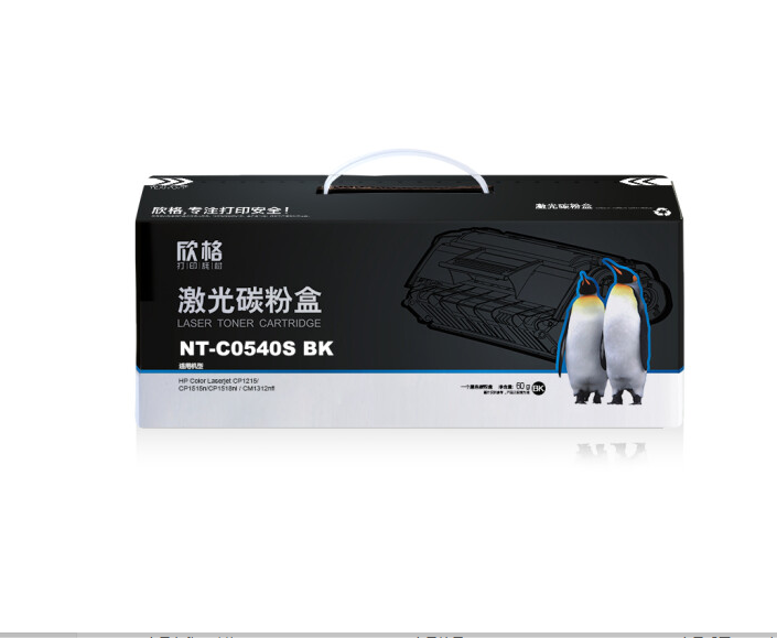 欣格 CB540A 碳粉盒NT-C0540SBK黑色适用HP CP1215 CP1515N CP1518ni 1312 打印机