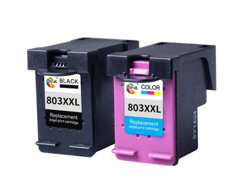 绘威803XXL墨盒黑彩色升级版可加墨适用惠普HP Deskjet 1112 2131 1111 2132 2621 2622 2623 2628打印机