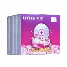 紫光（UNIS）光盘收纳盒 CD DVD 光盘盒单片装（10个装）