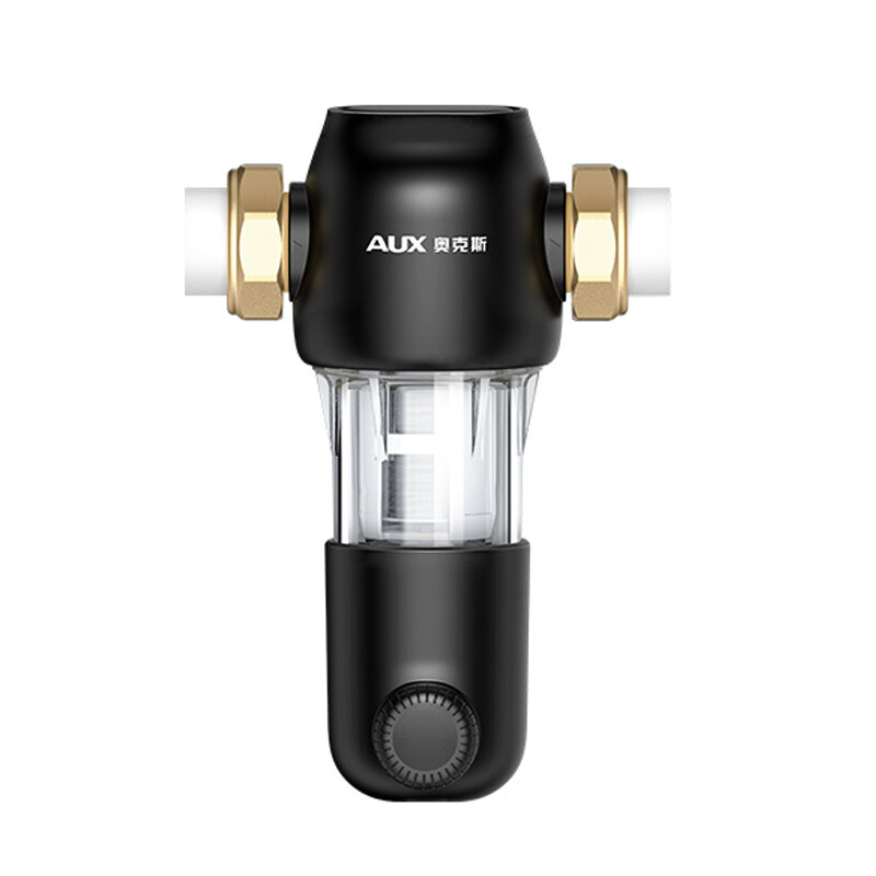 奥克斯（AUX）前置过滤器反冲洗免拆家用5T吨自来水全屋大流量中央净水器滤网管道滤水器 Q30