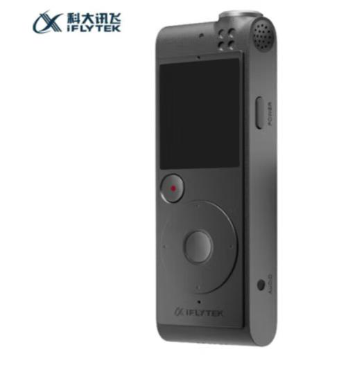 科大讯飞 AI智能录音笔SR101S 中英文实时互转 触摸屏融合按键操作 专业降噪 16G+云储存 星空灰