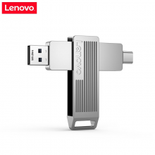 联想（Lenovo）256GB Type-C USB3.2 固态U盘 SX5Pro系列 银色 读速500MB/s 双接口设计 多台设备互传