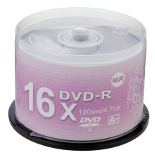 紫光（UNIS）DVD-R 空白光盘 银龙系列 刻录盘 光碟 16速4.7G 桶装50片